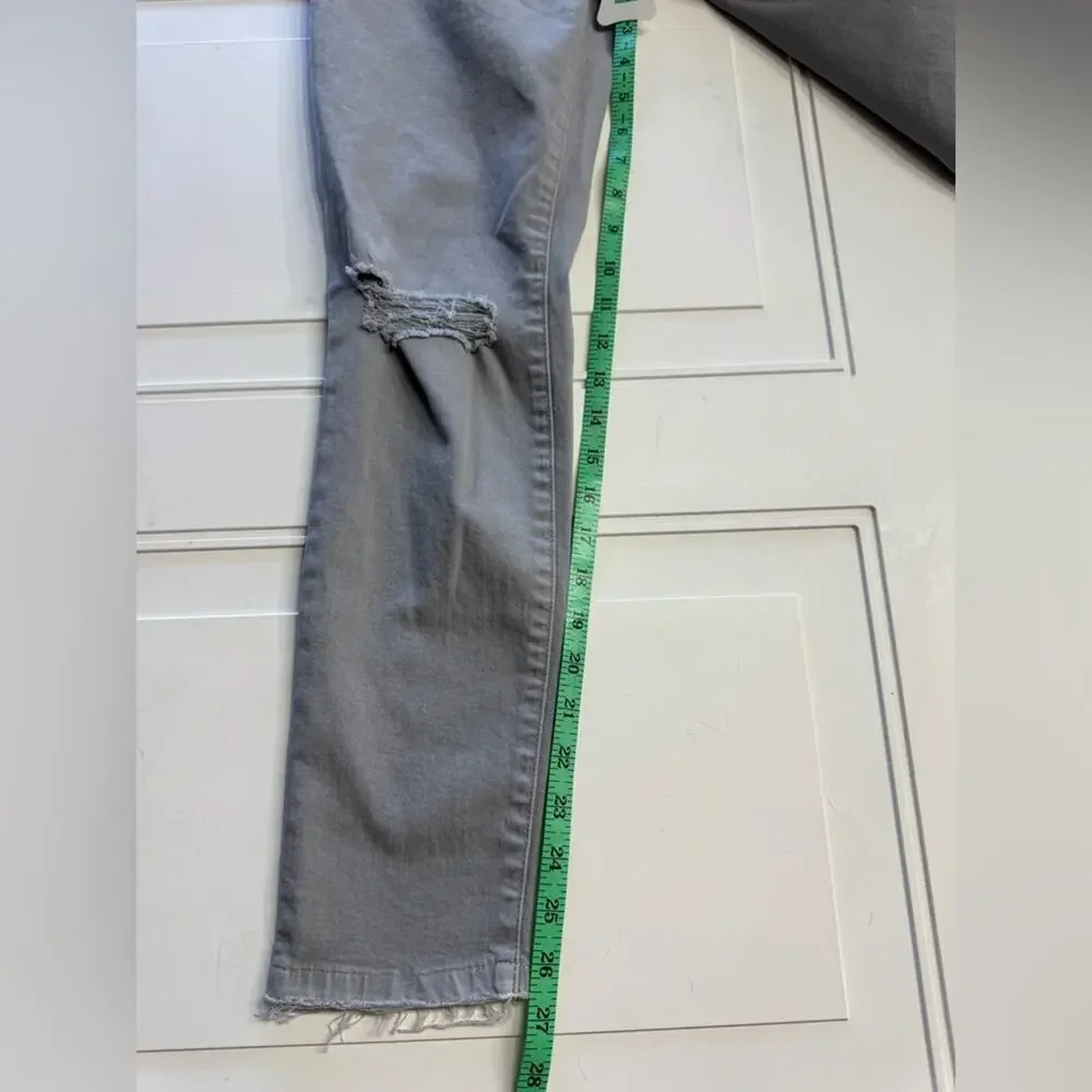 Joe’s Jeans Gray Distressed Skinny Jeans Pants Womens Size 28 - Picture 2 of 6